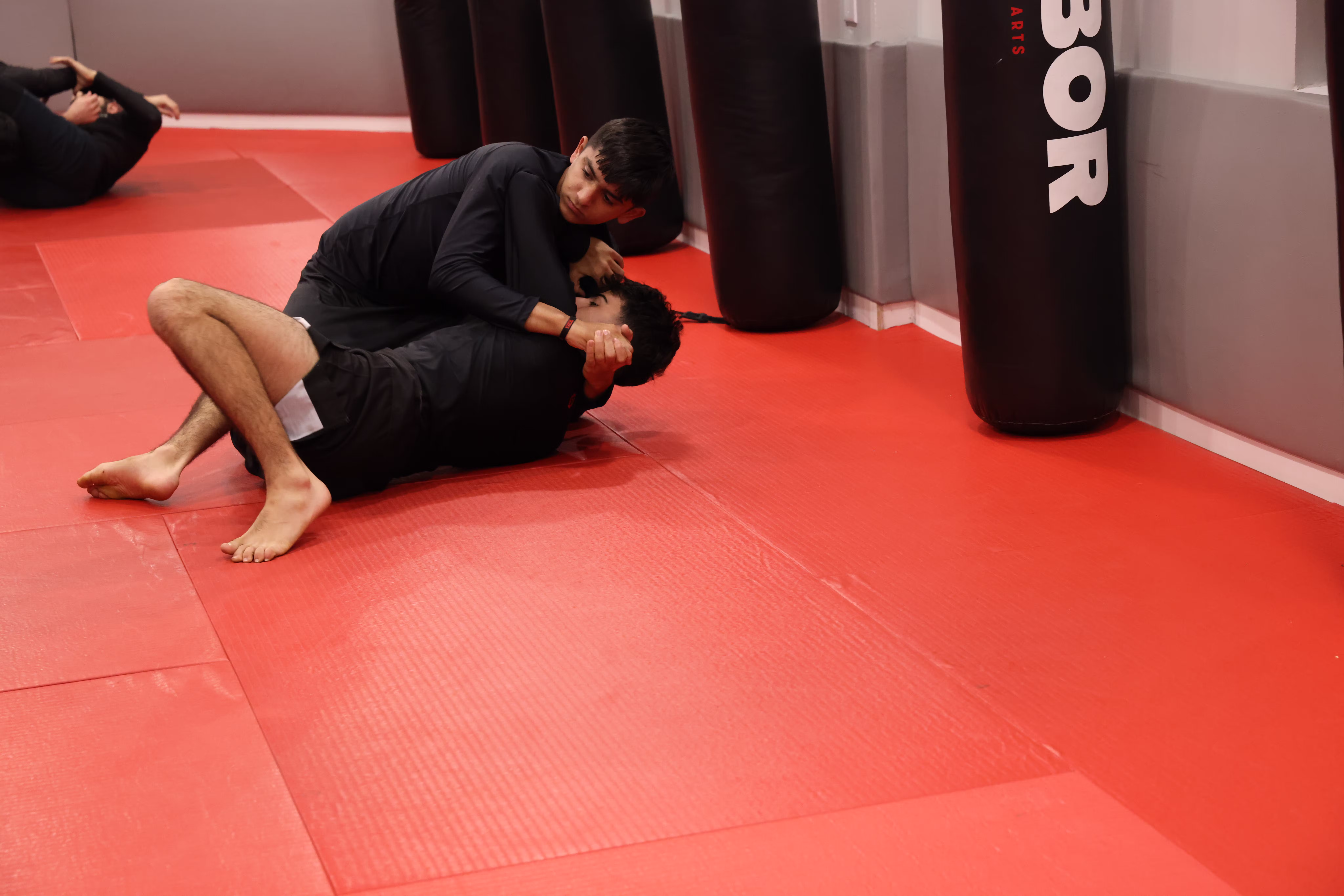Adult jiu-jitsu class at BeGibor